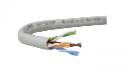 Kabel UTP kat.5e U/UTP 4x2x0,5 /305m/
