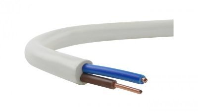 Przewód prądowy YDY 450/750V 2x1 okrągły drut Elektrokabel /100m/