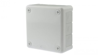 Puszka natynkowa hermetyczna 98x98x42 biała IP55 /10
