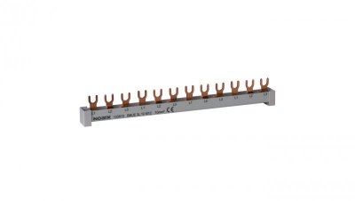 Szyna łączeniowa widełkowa 1-fazowa 10mm2 54 modułów NOARK