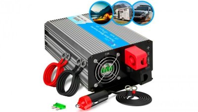 Przetwornica napięcia samochodowa 12V, 500W czysty sinus Extralink OPIP-500W