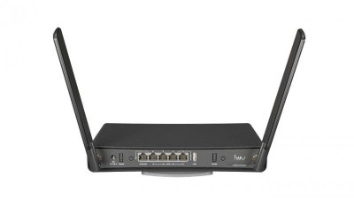 Router WiFi AC Dual Band, 5x RJ45 1000Mb/s, 1x PoE, 1x USB MikroTik hAP ac3 RBD53iG-5HacD2HnD