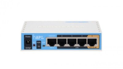 Router WiFi RB952Ui-5ac2nD, Dual Band, 5x RJ45 100Mb/s MikroTik hAP ac lite