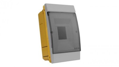 Rozdzielnica podtynkowa 4 modułowa IP40 szara 970.04 M-L 0803