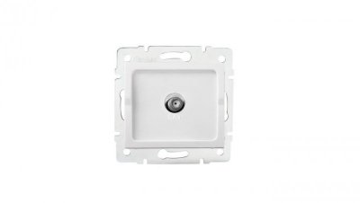 Kanlux Mowion LOGI 02-1301-002 białe Gniazdo antenowe typu F