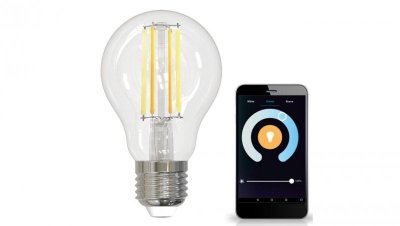 Żarówka LED E27 A60 7W 806lm 2700K-6500K 320 Filament GOLDLUX Smart WiFi TUYA