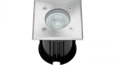 Lampa ogrodowa najazdowa gruntowa LED GU10 Kwadratowa IP66 IK09