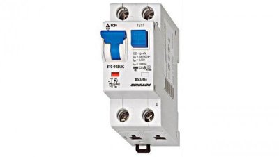 Wyłącznik instalacyjny B10/1+n/30mA typ AC,10kA Seria BOLF