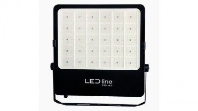 Naświetlacz projektor na boisko orlik LED line PRIME FLUX 400W 4000K 140lm/W 56000lm Asymetria T2 5 lat gwar.