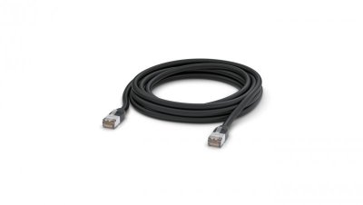 Patchcord LAN Zewnętrzny, Cat.5e STP, 5m, czarny Ubiquiti UACC-Cable-Patch-Outdoor-5m-BK
