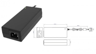 POSC19473D-2555-C14 zasilacz Desktop 90W 19V 4.73A z wtykiem DC - 5.5x2.5mm