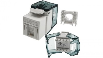Moduł keystone RJ45 UTP kat.6 nieekranowany beznarzędziowy Alantec Plus