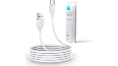 Kabel USB-A / USB-C Joyroom S-UC027A9 100m 3A biały