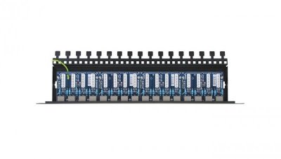 16-kanałowy panel zabezpieczający LAN z ochroną przepięciową PoE EWIMAR PTU-516R-ECO/PoE