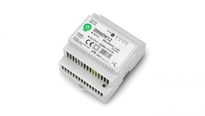 Zasilacz POS na szynę DIN 60W 12VDC 5A DIN60W12