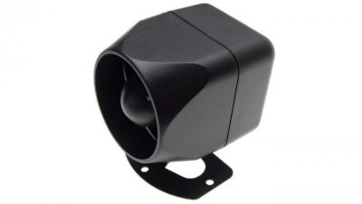 Syrena alarmowa 1-tonowa 12V X2 20W