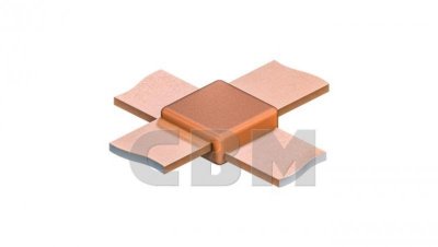 CBM WELD zgrzewanie egzotermiczne forma do połączenia krzyżowego bednarka 40x5 - bednarka 40x5