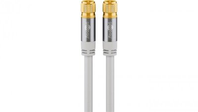 Kabel antenowy SAT (typ 135 dB), poczwórne ekranowanie - Długość kabla 10 m