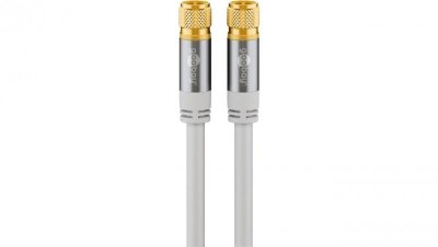Kabel antenowy SAT (typ 135 dB), poczwórne ekranowanie - Długość kabla 5 m
