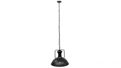 Lampa wisząca LOFT GRAVIS E27 czarna łańcuch, industrialna 1m EDO777185 EDO