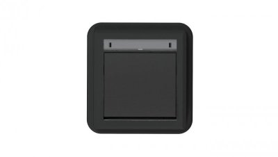 AQUANT 2K łącznik podtynkowy 1-biegunowy (schodowy) antracytowy 5001-77