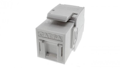 Gniazdo keystone RJ45 beznarzędziowe UTP kat. 6A Q-LANTEC