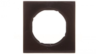 Berker R.3 Ramka pojedyncza czarna 10112245