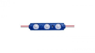 Moduł 160st 3 led 2835 0,72W niebieski 12VDC