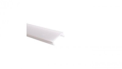 Przesłona C klik mleczna do profil LED aluminiowy Surface10 Corner10 Groove10 Trio10 ARC12 OVAL20 DEEP10 UNI12 TOPMET LUX00534 /