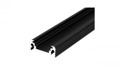 Profil led Surface10 2m czarny BC/UX