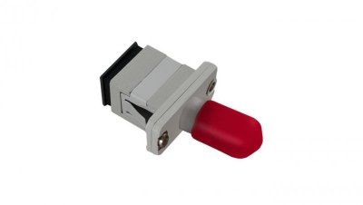Qoltec Adapter hybrydowy SC/UPC - ST/UPC Simplex Multimode