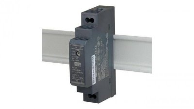 Zasilacz na szynę DIN 15W 12V HDR-15-12 1,25A do led Mean Well