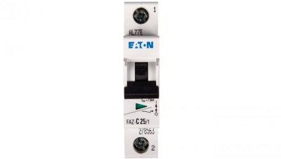 Wyłącznik nadprądowy 1P C 25A 15kA AC FAZ C25/1 278563
