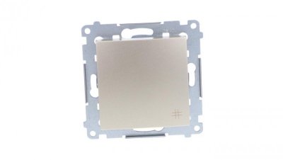 Simon 54 Łącznik krzyżowy, szybkozłącza, złoty mat DW7.01/44