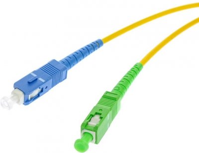 PATCHCORD ŚWIATŁOWODOWY SM SC/UPC-SC/APC SIMPLEX 2m