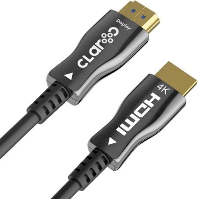 Kabel HDMI Claroc Kabel optyczny HDMI 2.0 AOC 4K@60Hz 100m