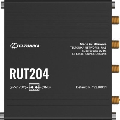 Teltonika RUT204 router przemysłowy 4G / LTE (RUT2040AAAA0) RS232/CAN