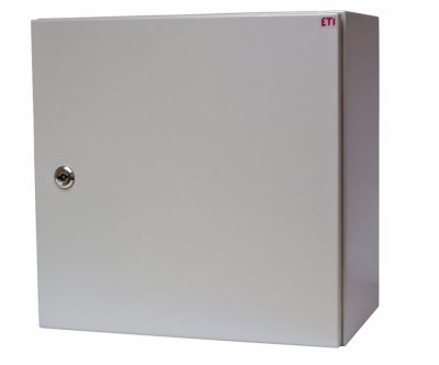 GT 80-60-30 OBUDOWA METALOWA NT 800X600X300 DRZWI PEŁNE Z PŁYTĄ IP66 IK10 SZARY ETIBOX