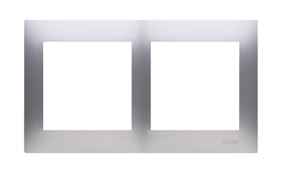 SIMON 54 PREMIUM SREBRNY MAT RAMKA 2X