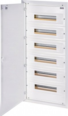 ERP18-6 ROZDZIELNIA PLASTIKOWA PT 108M 6X 18M N+PE IP40 IK08 943X418X120 DRZWI PEŁNE META BIAŁY DIDO