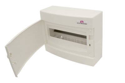 ECT12PO ROZDZIELNIA PLASTIKOWA NT 12M 1X 12M N+PE IP40 IK07 236X287X112 DRZWI PEŁNE BIAŁY DIDO