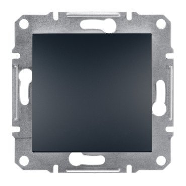 Schneider Electric Asfora, łącznik 1-biegunowy, bez ramki, antracyt, EPH0100171