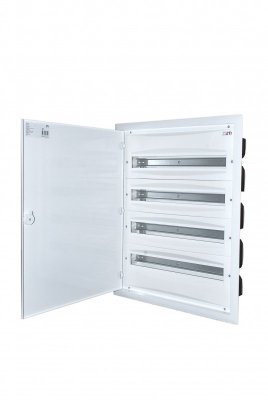 ERP24-4 ROZDZIELNIA PLASTIKOWA PT  96M 4X 24M N+PE IP40 IK10 735X575X120 DRZWI PEŁNE BIAŁY DIDO