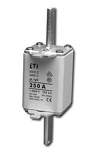 WT-2C NH2C GG P 160A WKŁADKA TOPIKOWA PRZEMYSŁOWA ZWŁOCZNA 500V BM WT-NH dawne 004114229