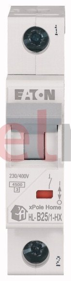 Wyłącznik nadprądowy 1P B 25A 6kA AC xPole Home HN-B25/1 194823