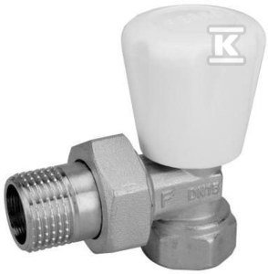 ZAWÓR GRZEJNIKOWY FERRO 1/2&quot; KĄTOWY