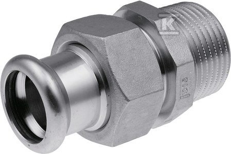 ŚRUBUNEK GZ 42X1 1/2&quot; AG INOX PRESS