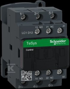 STYCZ.D 3P 12A NZ+NO 230V 50/60HZ AC3