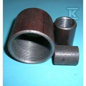 MUFA SPAW CZARNA  2 1/2&quot; (DN65) GWINT