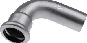 KOLANO 76.1X76.1 NYP.90ST.INOX PRESS